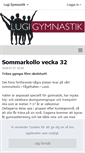 Mobile Screenshot of lugigymnastik.se